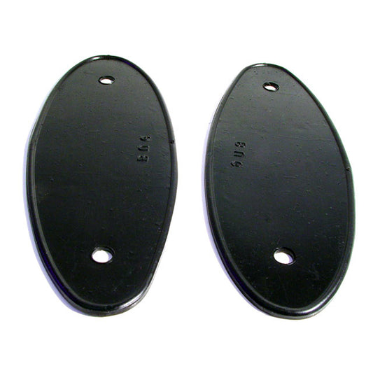 Headlight Pads For Bugatti Type 40/40A 1926-32, Type 41 ROYALE 1927-33; MP 337-A