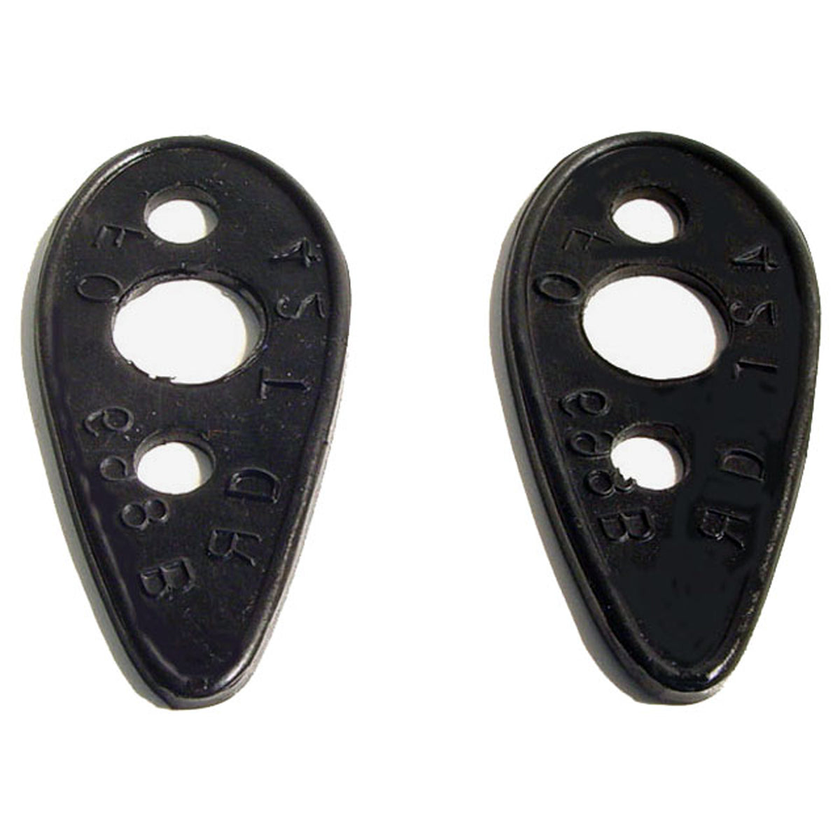 Door Handle Pads For Ford Model 2 GA Special, Model 21 A Deluxe 1942; MP 698-B