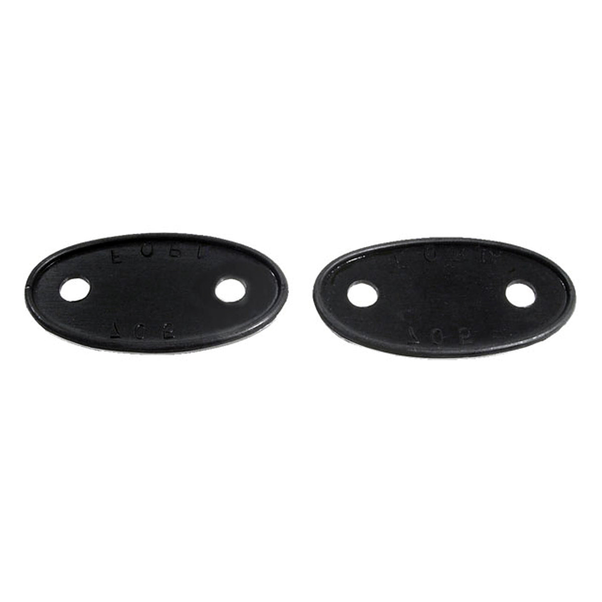1-3/4" wide X 3-3/8" long Headlight Bar Pads For Ford Model A 1929-1931; MP 705
