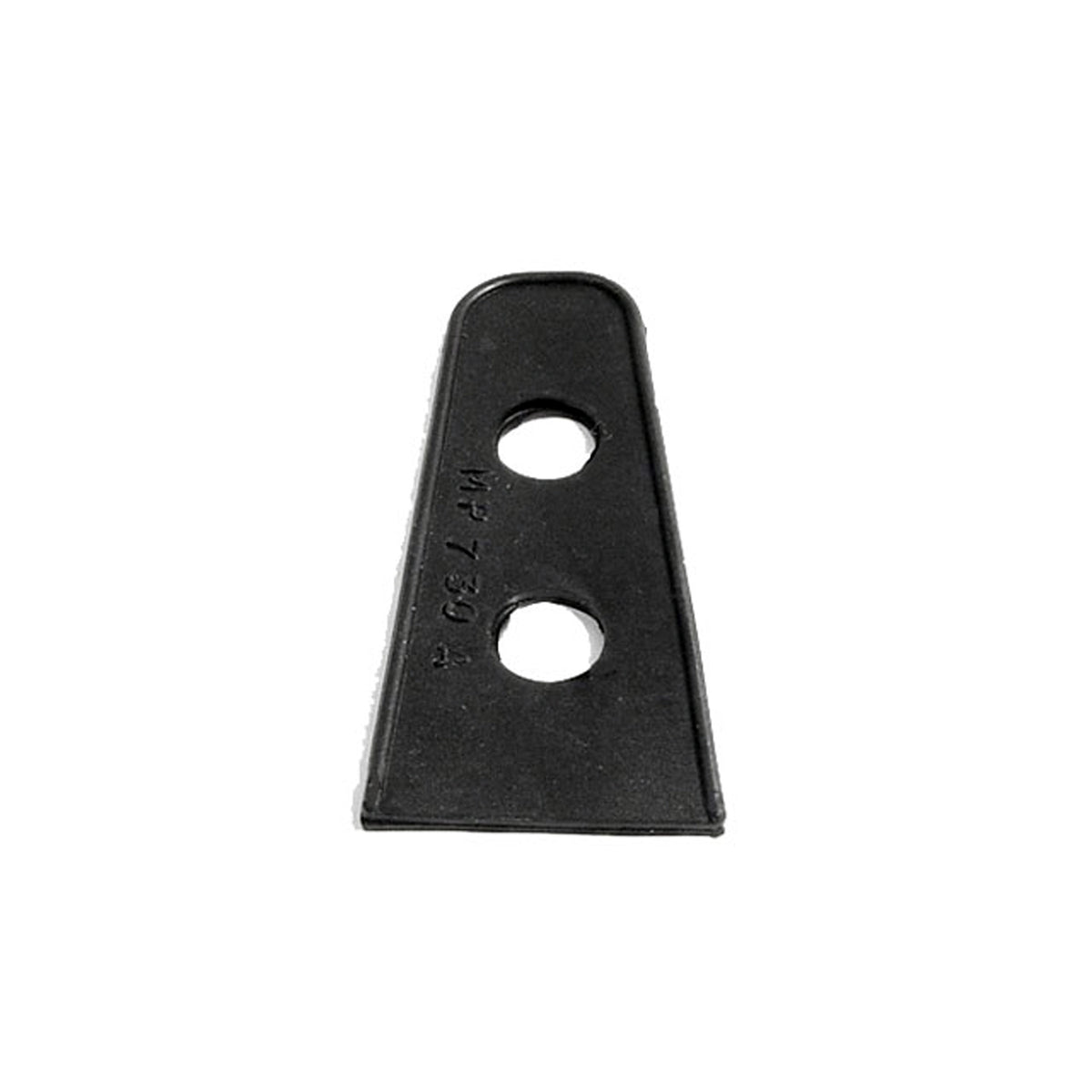 LATCH/HINGE PAD Fits 1969-1970 Mustang Fastback; MP 730-A