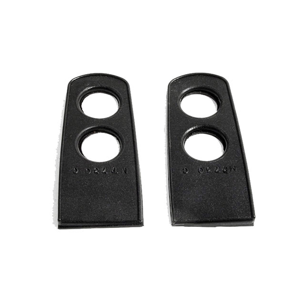 Latch/Hinge Pads Fits 1969-1970 Ford Mustang Fastback; MP 730-C