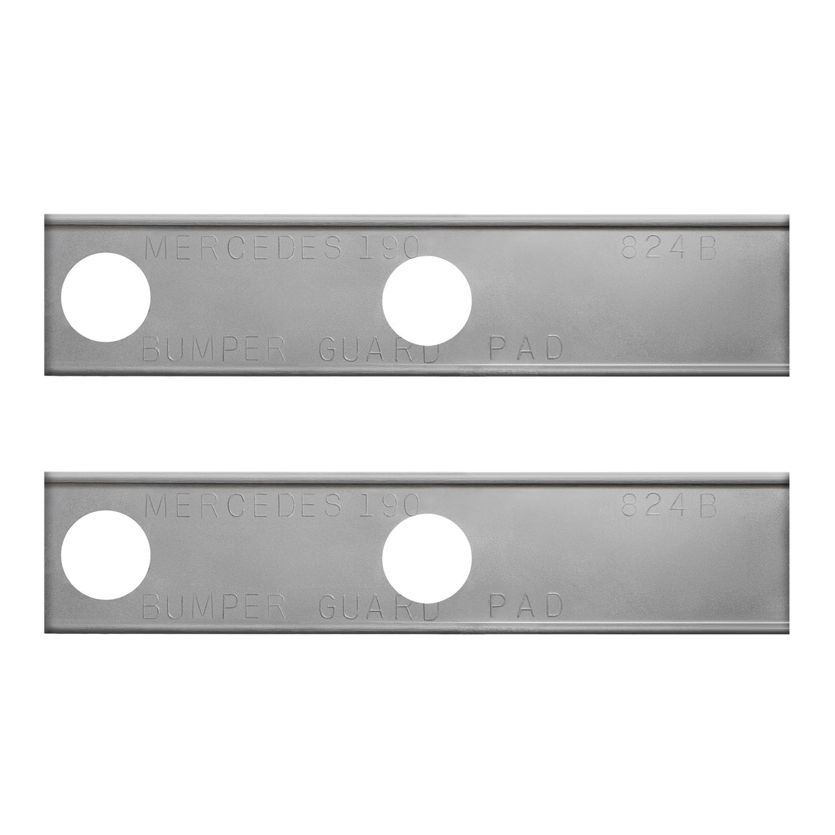 Gray Bumper Guard Pads For Mercedes 190SL 1955-1963; MP 824-B/GRAY