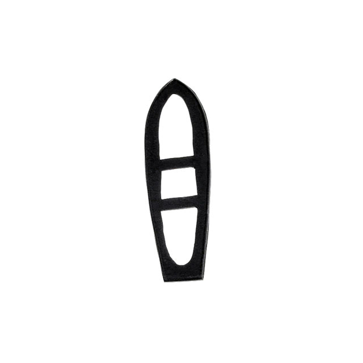 1-1/4" X 4-1/4" Left Hand Remote Mirror Pad For Pontiac GTO 1966-1967; MP 989-I