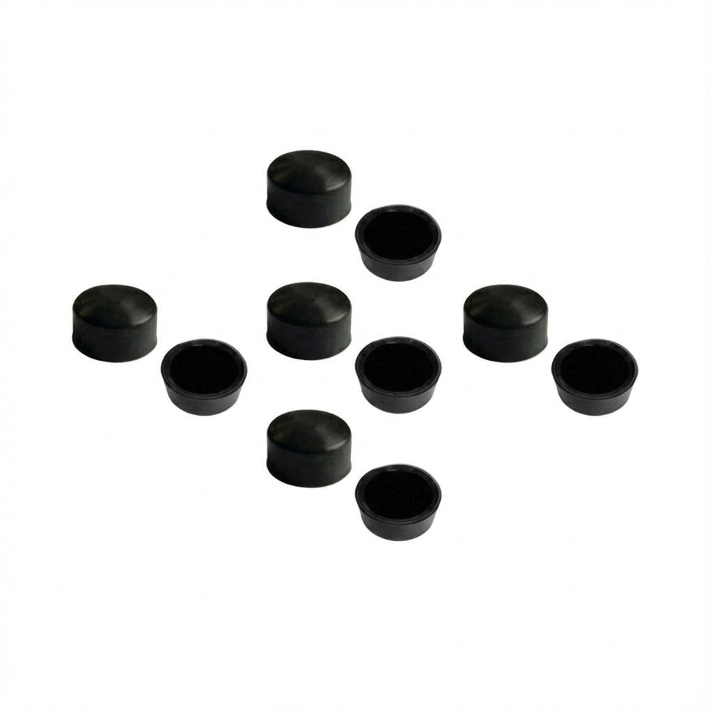 Cap-Screw Cover 0.65" (16.5mm) X 0.46" (11.7mm), Heat-proof Silicone; NC 11-A