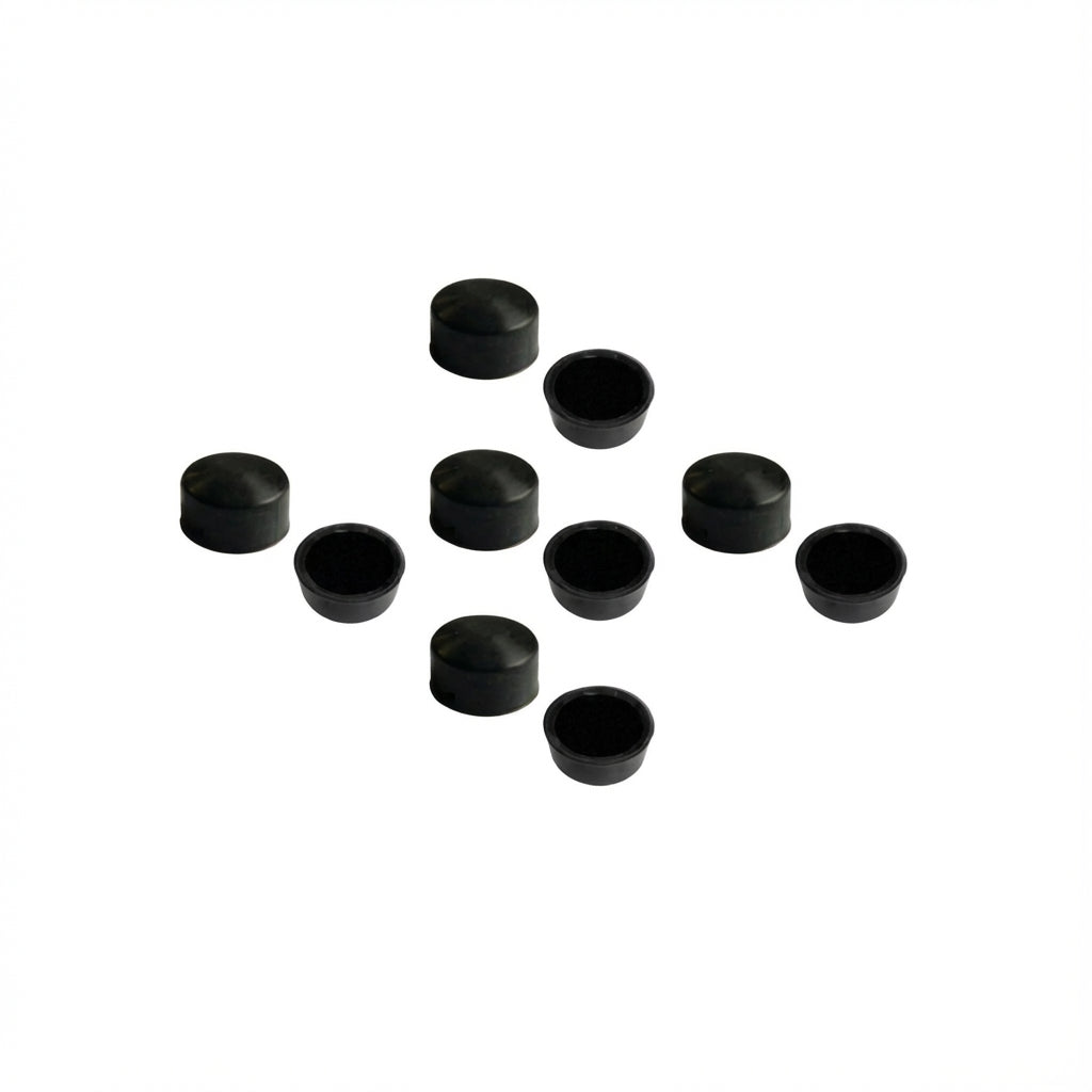 Cap-Screw Cover 0.43" (10.9mm) X 0.3" (7.6mm), Heat-proof Silicone; NC 7