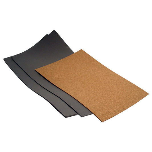 Universal Lens Gasket Material 12-1/2" X 18" X 1/8" Cork Sheet; PK 161