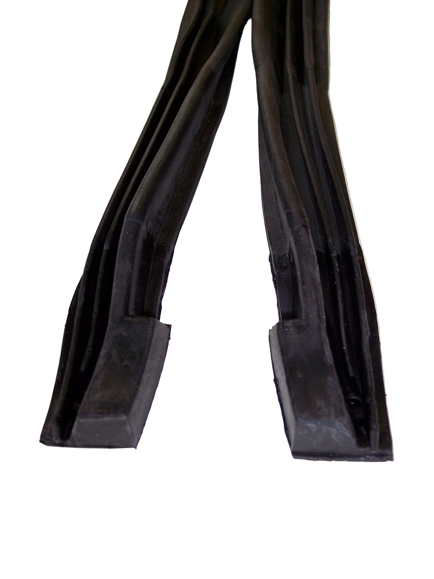 1965-1966 Ford Galaxie 500 & XL convertible A-pillar post weatherstrip seals, pr