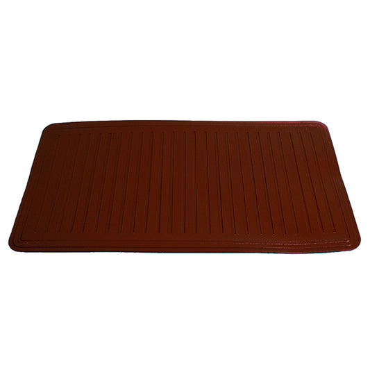 Heel Pad 9-3/8" X 17-5/8" Orange-Red; RM 30-H