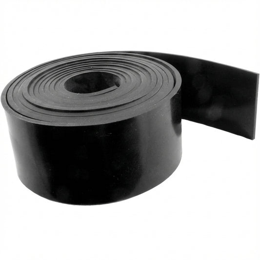 Gas Tank Strap Cushion 1/8" Thickness, 2" W X 9' L, Flat-Style Rubber; RP 25-B