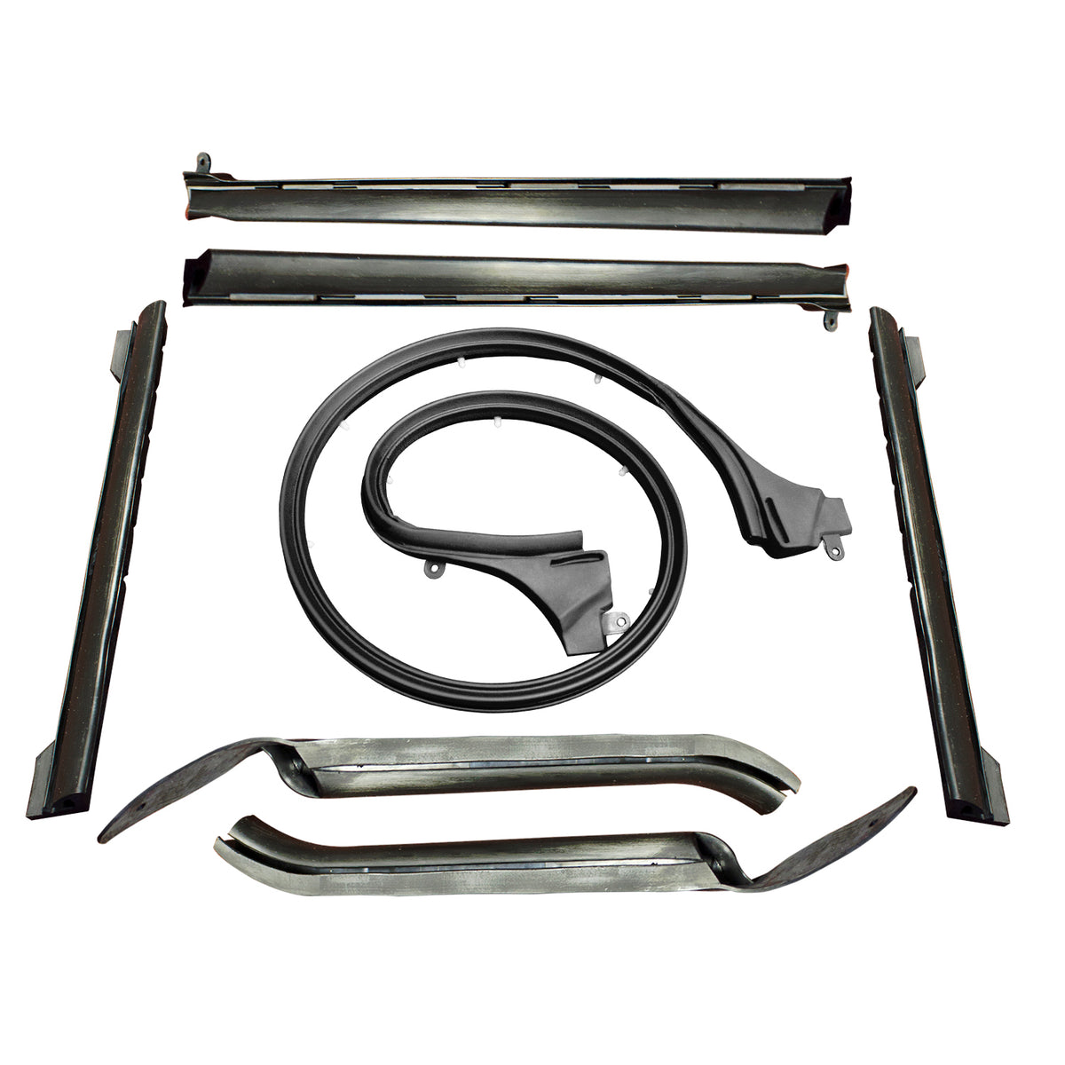 Convertible Top-Rail Kit For Chevrolet Camaro 1968-1969; RR 1501