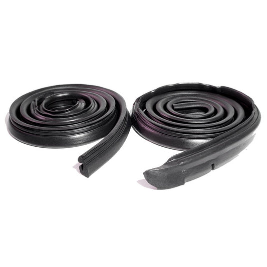 Molded Roof Rail Seals, 2-Door Hardtop For Dodge Coronet 1968-1970; RR 4001-A