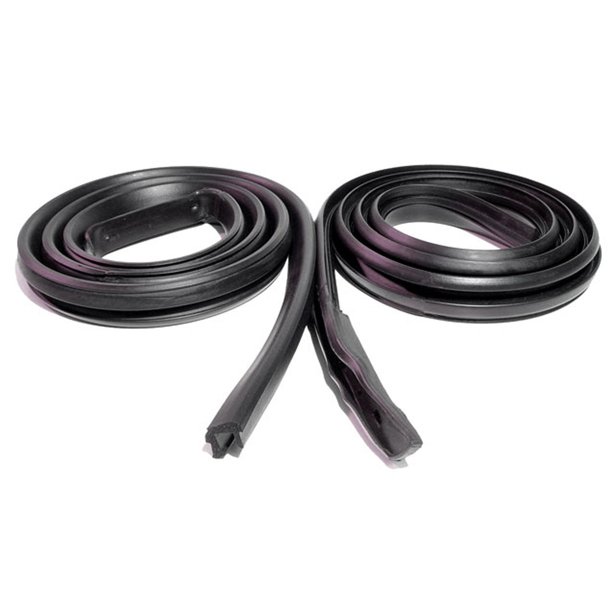 Roof Rail Seals with Molded Ends For Dodge 330 1964, 440 1964; RR 4006
