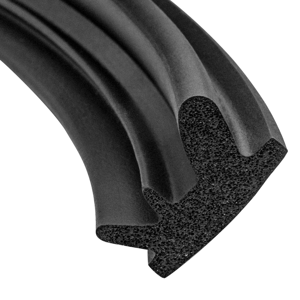 Molded Roof Rail Seals, for 63-64 Deville/Series 62 2-Door Hardtop; RR 5005-C