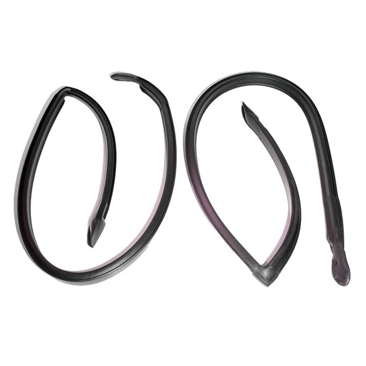Roof Rail Seals with Molded Ends For Oldsmobile Toronado 1974-1975; RR 5018-A