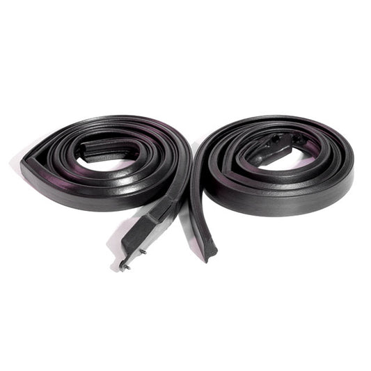 Molded Roof Rail Seals, 2-Door Hardtop For Chevrolet Camaro 1967; RR 7000