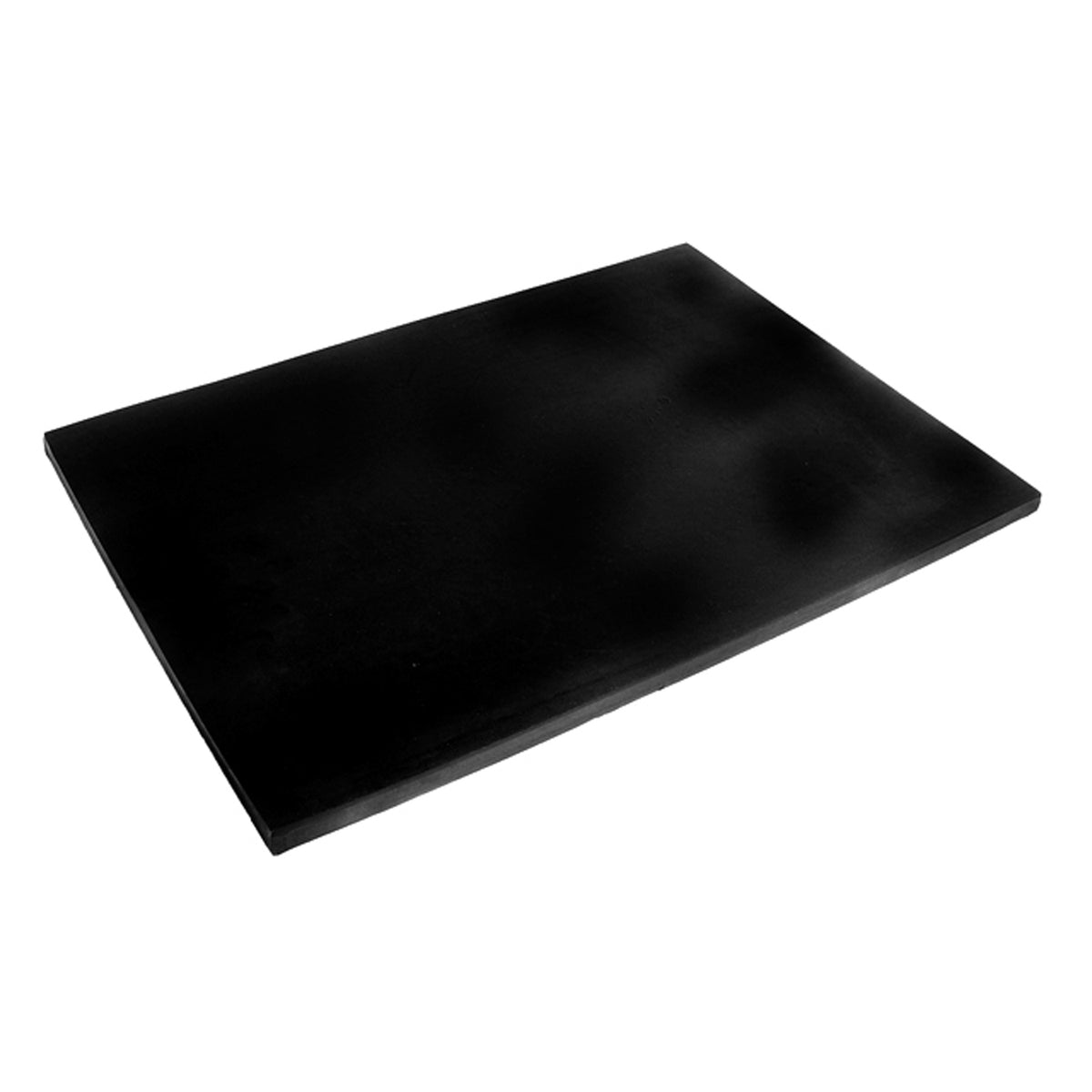Solid Rubber Sheet 7" Wide, 10" Length X 1/4" Thick; S 14-0710