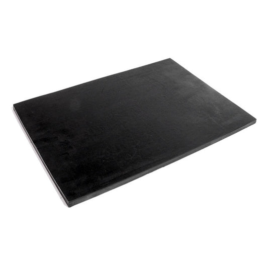 Solid Rubber Sheet 10" Wide, 14" Length, 1/4" Thick; S 14-1014
