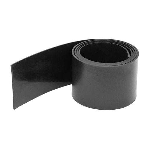 Solid Rubber Sheet 2" Wide, 3' Length, 1/16" Thick; S 16-0236