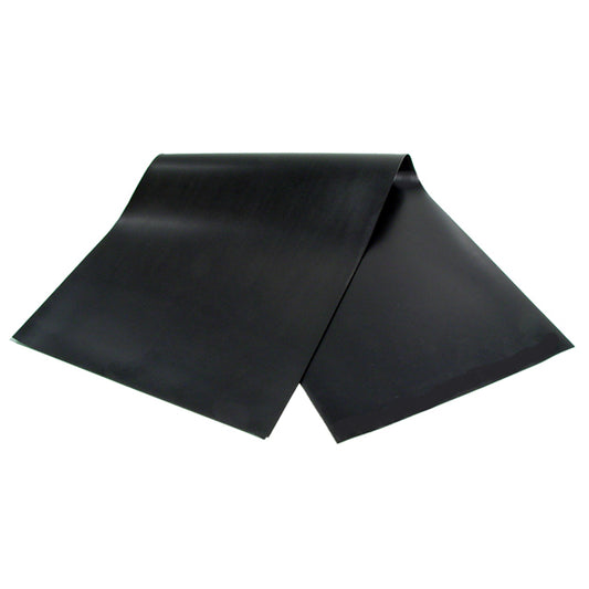 Solid Rubber Sheet 10" Wide, 28" Length, 1/16" Thick; S 16-1028