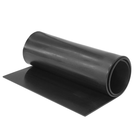 Solid Rubber Sheet 10" Wide, 28" Length, 1/32" Thick; S 32-1028
