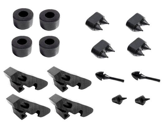 Snap-In-Bumper Kit 16-Piece For Chevrolet El Camino 1968-1972; SBK 205