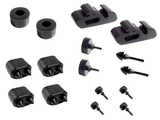 Snap-In-Bumper Kit 16-Piece For Chevrolet Camaro 1967-1969; SBK 206