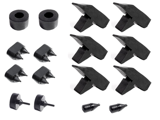 Snap-In-Bumper Kit 16-Piece For Pontiac Firebird 1970-1972; SBK 209