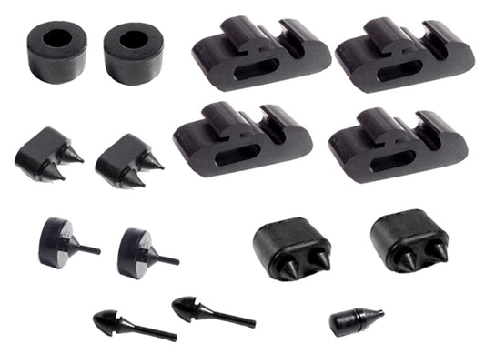 Snap-In-Bumper Kit 15-Piece For Chevrolet Nova 1970-1974; SBK 211