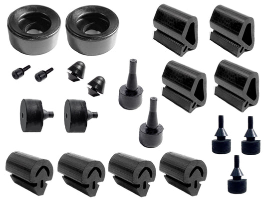 Snap-In-Bumper Kit 18-Piece For Dodge Charger 1968-1970; SBK 2323