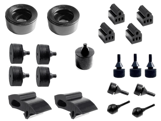 Snap-In-Bumper Kit 20-Piece For Plymouth Barracuda 1972-1974; SBK 2327