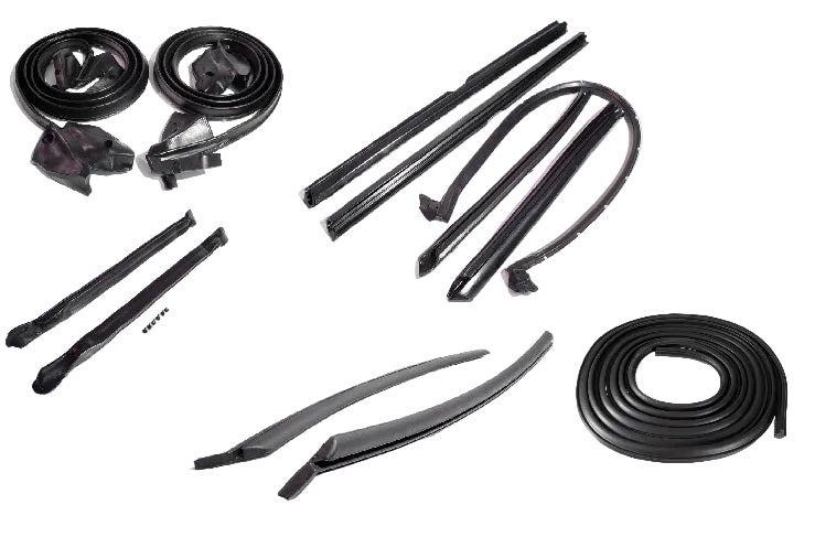 1971-1975 Buick Centurion & LeSabre convertible 12pc weatherstrip seal set (FREE SHIPPING)