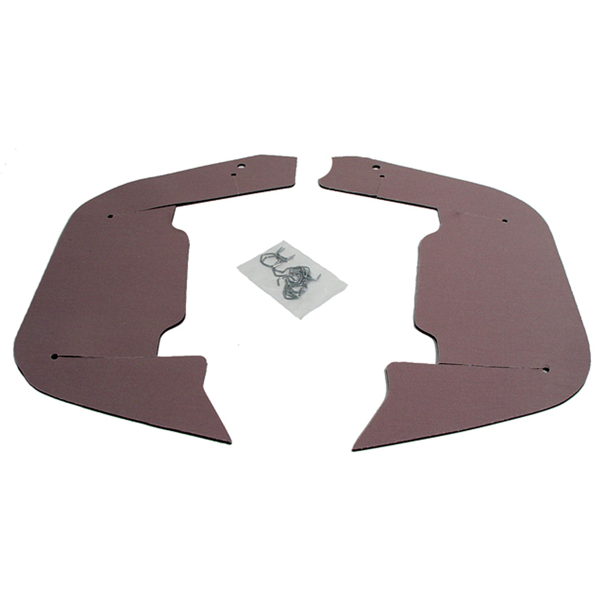 Inner Splash Flaps For Chevrolet Bel Air, Two-Ten Series 1956; SI 2004-201