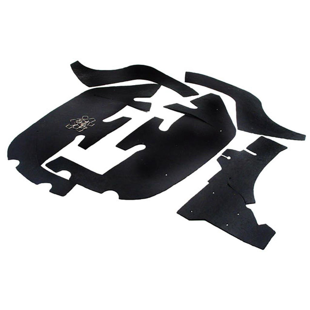 Inner Splash Flaps For Chevrolet Camaro 1969; SI 2005-101