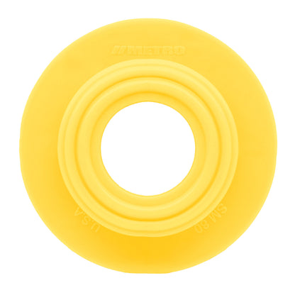 Dimmer Switch Grommet 2-1/2" flange, 1" I.D, Yellow, Rubber; SM 80-H