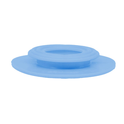 Dimmer Switch Grommet 2-1/2" flange, 1" I.D, Wedgwood Blue, Rubber; SM 80-L