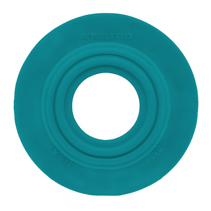 Dimmer Switch Grommet 2-1/2" flange, 1" I.D, Teal Green, Rubber; SM 80-M