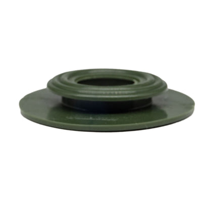 Dimmer Switch Grommet 2-1/2" flange, 1" I.D, Moss Green, Rubber; SM 80-N