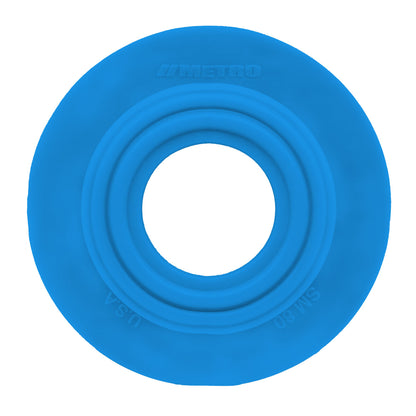 Dimmer Switch Grommet 2-1/2" flange, 1" I.D, Medium Blue, Rubber; SM 80-P