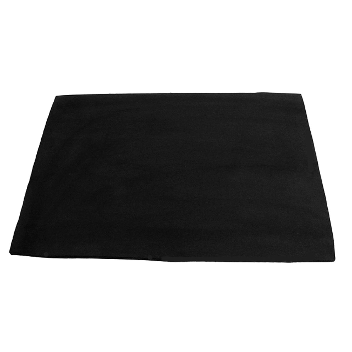 Closed Cell Sponge Rubber Sheet Dark Gray, 10" W X 14" L X 1/4" Thick SR 14-1014
