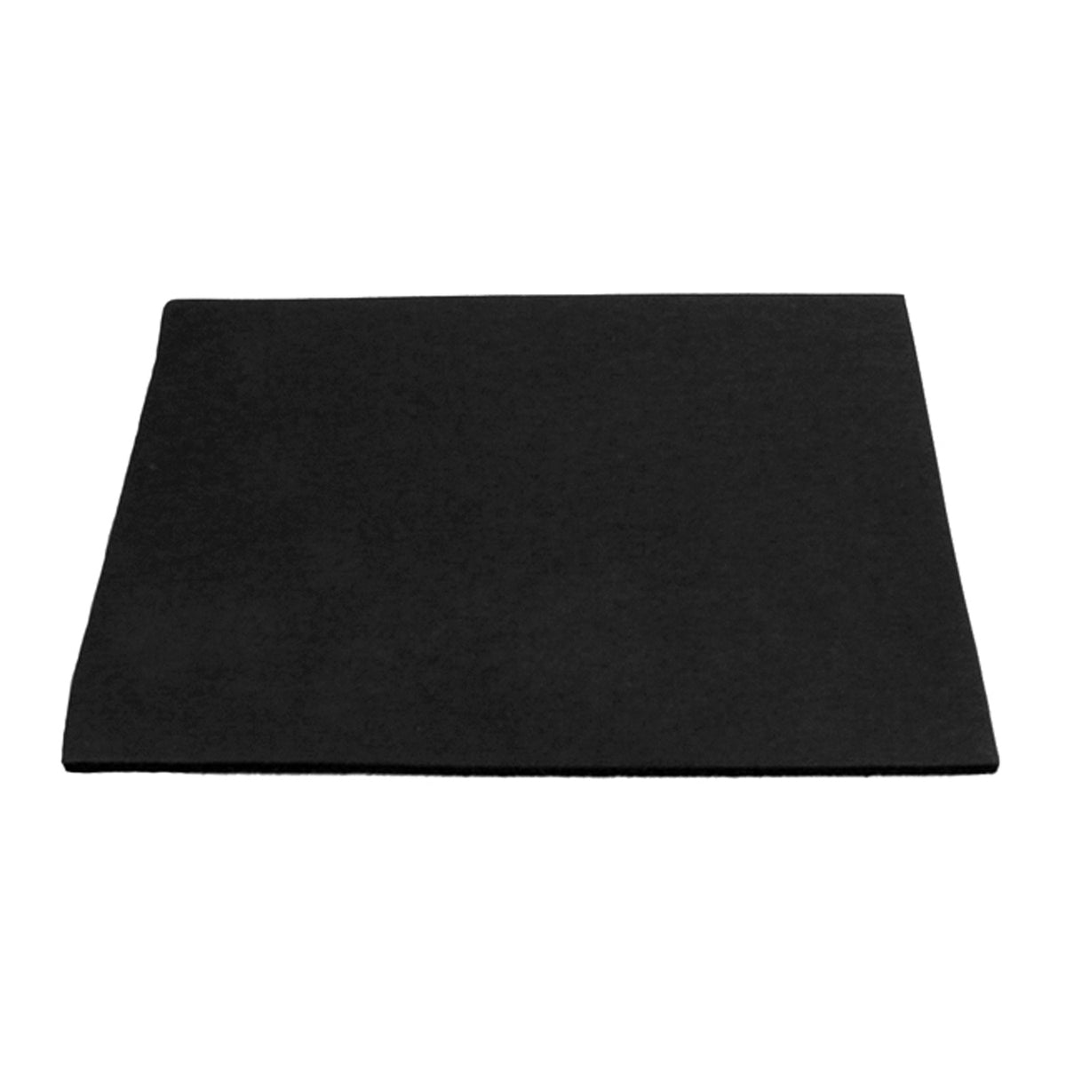 Closed Cell Sponge Rubber Sheet Dark Gray, 5" W X 7" L X 1/8" Thick; SR 18-0507