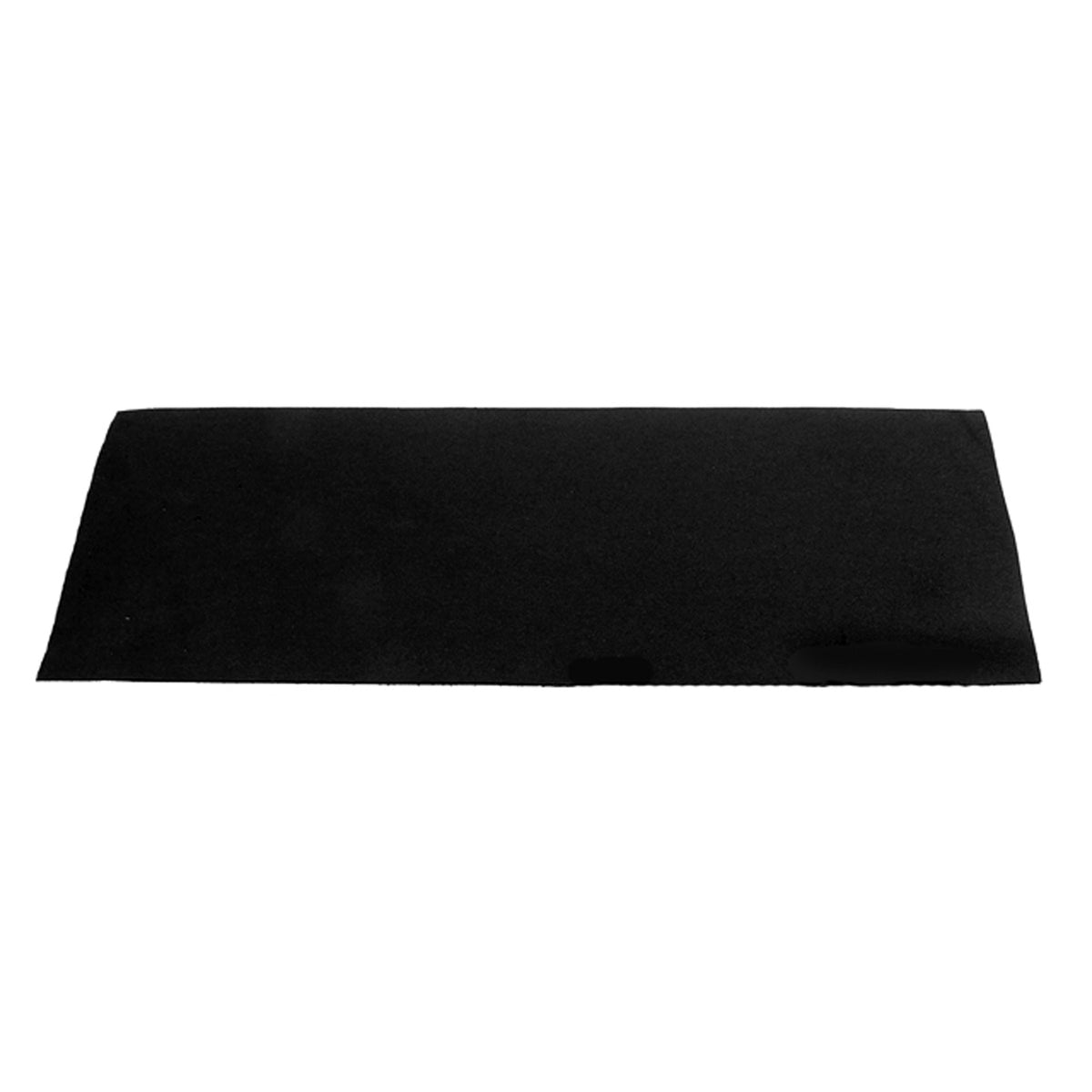Closed Cell Sponge Rubber Sheet Dark Gray, 5" W X 14" L X 1/8" Thick; SR 18-0514