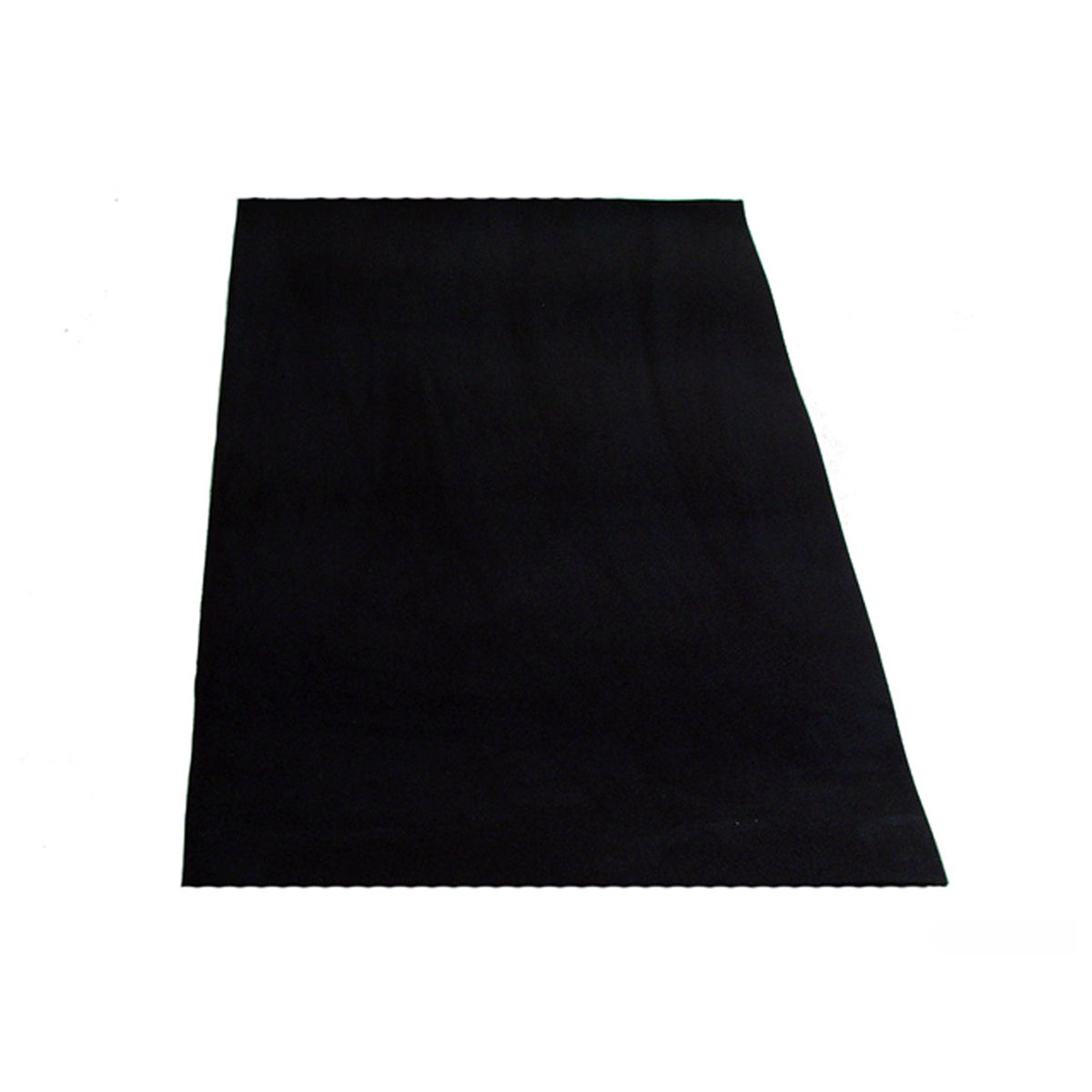 Closed Cell Sponge Rubber Sheet Dark Gray, 10" W X 14" L X 1/8" Thick SR 18-1014