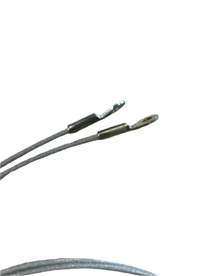 1979-1985 Buick Riviera & Cadillac Eldorado Hess & Eisenhardt conversion convertible top hold down tension cables, pair.