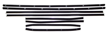 1970-1971 FORD TORINO 2 DR FASTBACK WINDOW SWEEP SET 8PCS