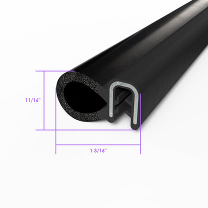 Pinchweld Trim Seal 12' length; TS 2-12