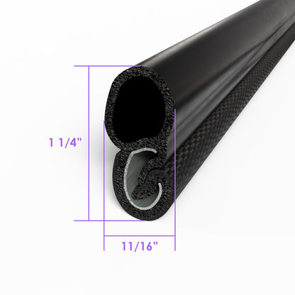 Pinchweld Trim Seal Black; TS 5