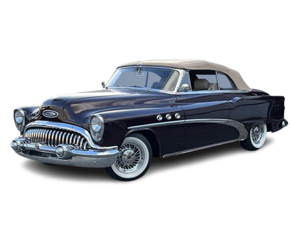 1953 BUICK 56C SUPER & 76C ROADMASTER Convertible Vinyl Top, Vinyl Window & Pads