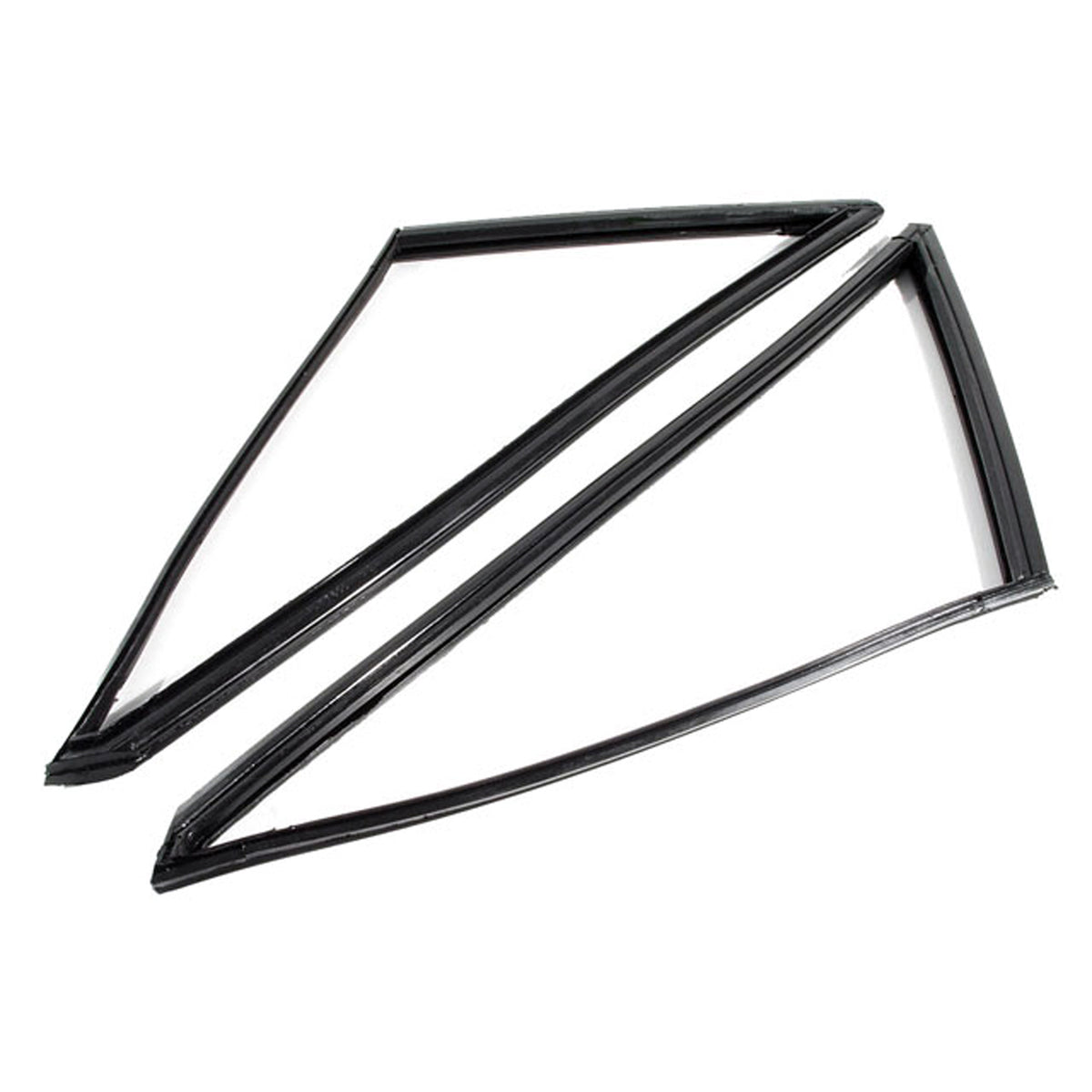 Vulcanized Front Fixed Quarter Window Gaskets For DeTomaso Pantera; VQT 7600