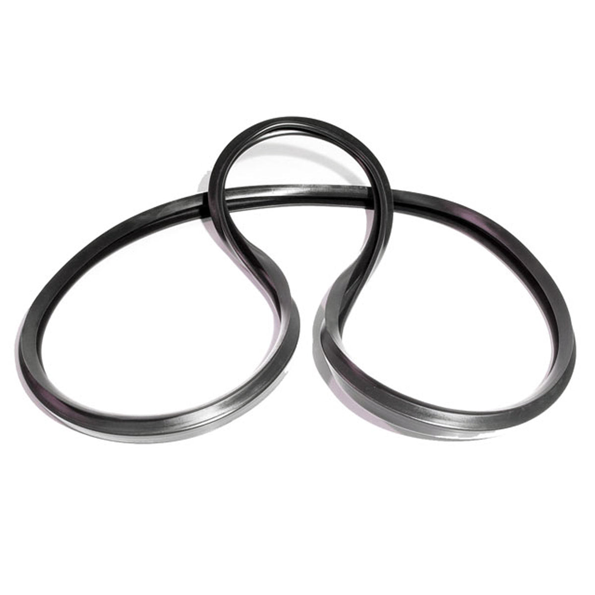 Vulcanized Side Front-Rear Sliding Window Seal For Willys Station Wagon VQT 9600