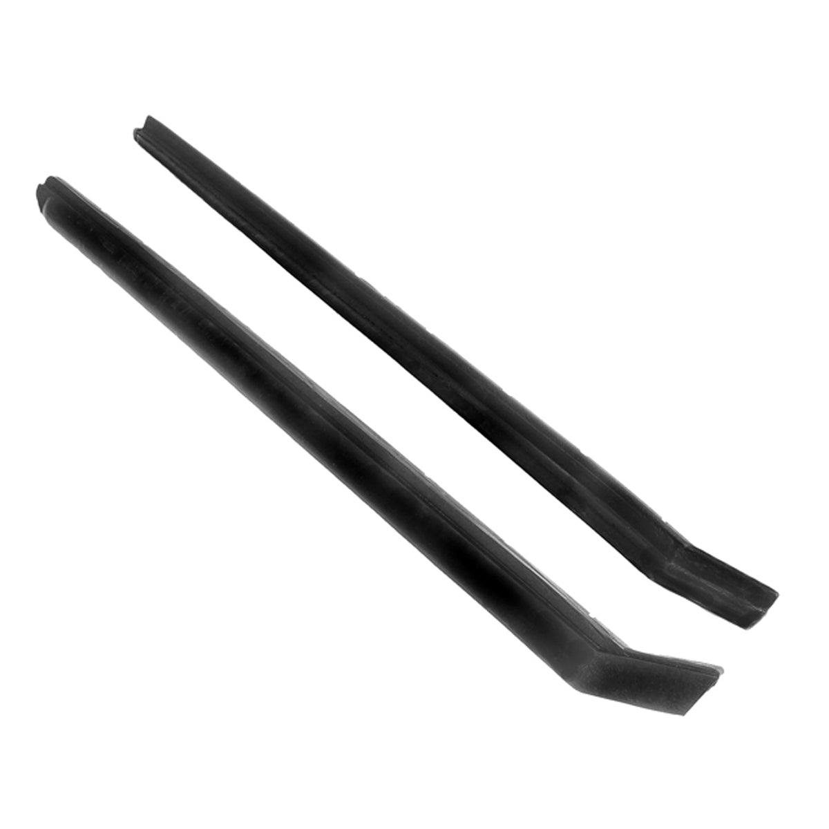 15-7/8" long Rear Roll-Up Window Seals For Ford Mustang 1965-1968; VS 3-C
